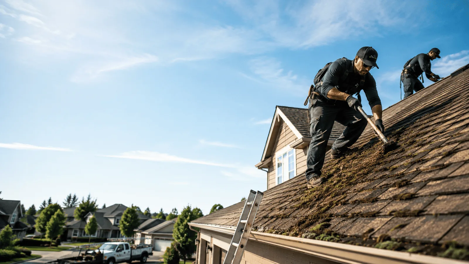 Roof Moss Removal in Lewistown, MO near me